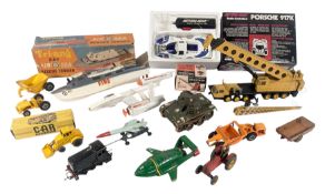 DIECAST - A COLLECTION OF VINTAGE DINKY, CORGI AND OTHER MODELS