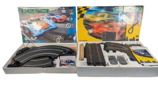 SCALEXTRIC - X2 BOXED SLOT CAR RACING SETS