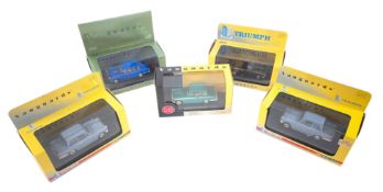 DIECAST - BOXED LLEDO VANGUARDS 1/43 SCALE TRIUMPH MODEL CARS