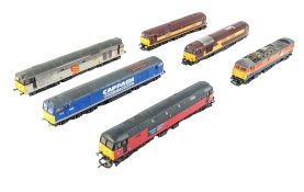 MODEL RAILWAY - x5 LIMA OO GAUGE DIESEL LOCOMOTIVE ENGINES