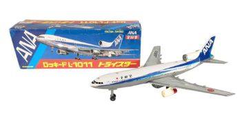 TINPLATE TOYS - BOXED JAPANESE NOMURA LOCKHEED PLANE MODEL