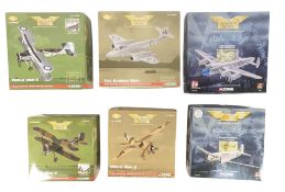 DIECAST - x6 CORGI AVIATION ARCHIVE MODEL PLANES