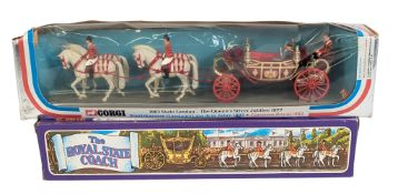 DIECAST - CORGI & CRESCENT TOYS ROYAL CORONATION COACHES