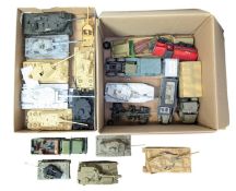 MODEL KITS - x20 PRE-BUILT MILITARY VEHICLE MODEL KITS