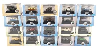 DIECAST - x20 OXFORD DIECAST N GAUGE TRACKSIDE VEHICLES