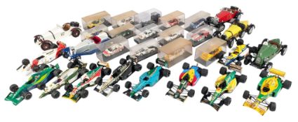 DIECAST - COLLECTION OF RALLY CAR, FORMULA ONE & OTHER VEHICLES