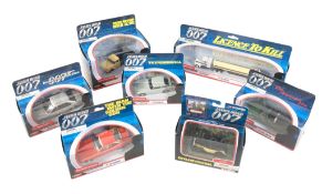 DIECAST - COLLECTION OF CORGI 007 JAMES BOND MODEL VEHICLES