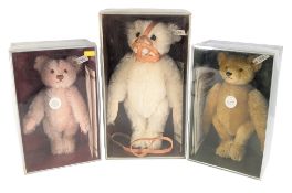 TEDDY BEARS - X3 GERMAN STEIFF LIMITED EDITION TEDDY BEARS