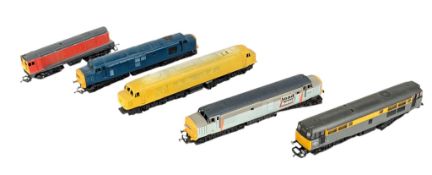 MODEL RAILWAY - x5 TRIANG & OTHER OO GAUGE LOCOMOTIVE ENGINES