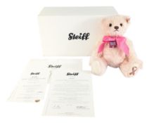 BEARS - STEIFF DANBURY MINT BREAST CANCER CAMPAIGN BEAR