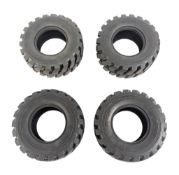 RC MODELS - X4 RUBBER TYRE WHEELS FOR RADIO CONTROL VEHICLES