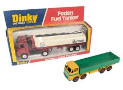 DIECAST - X2 DINKY SUPERTOYS FODEN FUEL TANKER & OCTOPUS WAGON