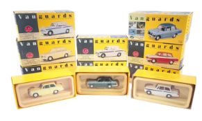 DIECAST - x8 BOXED LLEDO VANGUARDS 1/43 SCALE MODEL CARS