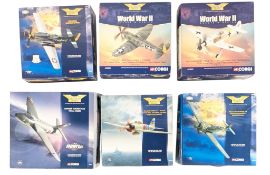 DIECAST - x6 CORGI AVIATION ARCHIVE MODEL PLANES