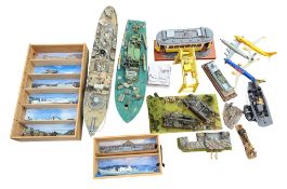 MODEL KITS - COLLECTION OF HAND MADE SCRATCH BUILT MODEL KITS