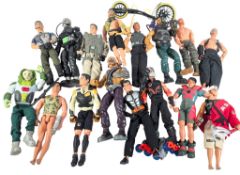 ACTION FIGURES - COLLECTION OF HASBRO,DR X ROBOT, SUPER NINJA, AND OTHER