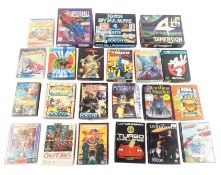 RETRO GAMING - VINTAGE COMMODORE 64 VIDEO GAME CASSETTES