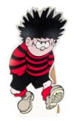 DENNIS THE MENACE - PROMOTIONAL CARDBOARD CUT OUT BOARD