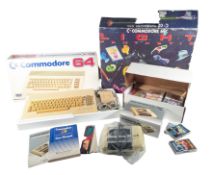 RETRO GAMING - VINTAGE COMMODORE 64 LIGHT FANTASTIC CONSOLE PACK
