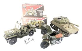 ACTION MAN - X3 CHERILEA TOYS MILITARY ARMY VEHICLES
