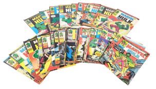 COMICS - COLLECTION OF VINTAGE MARVEL INCREDIBLE HULK COMICS