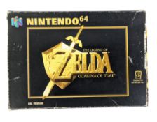 RETRO GAMING - VINTAGE NINTENDO 64 ZELDA OCARNIA OF TIME