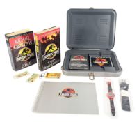 JURASSIC PARK - VINTAGE DNA COLLECTOR SET CASE WITH CONTENTS