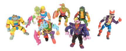 ACTION FIGURES - VINTAGE PLAYMATES TOXIC CRUSADERS FIGURES