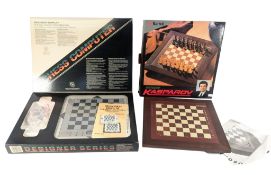 RETRO GAMING - x2 COMPUTER ELECTRONIC CHESS GAMES