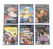 RETRO GAMING - x6 PLAYSTATION 2 GAMES INC SIMPSONS HIT & RUN