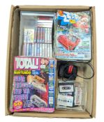 RETRO GAMING - COLLECTION OF COMMODORE 64 CASSETTE GAMES & MAGAZINES