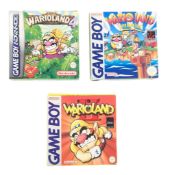 RETRO GAMING - NINTENDO GAME BOY WARIOLAND GAMES