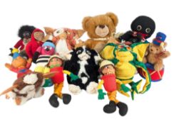 BEARS - COLLECTION OF TV/FILM RELATED RETRO PLUSH TOYS
