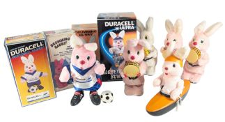 SOFT TOYS - COLLECTION OF VINTAGE DURACELL BUNNY SOFT TOYS