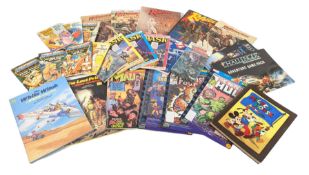 COLLECTION OF VINTAGE COMICS ANNUALS & BOOKS