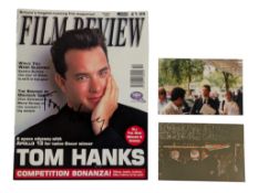 ACTORS - TOM HANKS - SIGNED MAGAZINE COVER