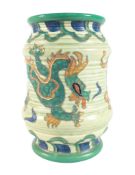 CHARLOTTE RHEAD FOR CROWN DUCAL - CERAMIC VASE