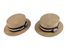 MORECAMBE & WISE - ERIC MORECAMBE OWNED STRAW BOATERS