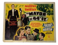 MAYOR OF 44TH STREET (1942) - ORIGINAL ONE SHEET POSTER