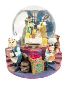 DISNEY - SANKYO LADY AND THE TRAMP MUSICAL SNOW GLOBE