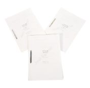 DOCTOR WHO - THE POWER OF THREE (2012)- 3X ORIGINAL PRODUCTION AND DRAFT SCRIPTS