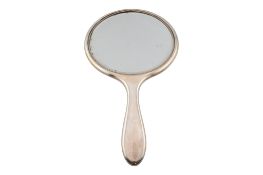 1920S HALLMARKED SILVER HAND MIRROR