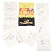 THE CRAZY GANG - PANTOMIME - AUTOGRAPHS