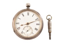 VICTORIAN HALLMARKED SILVER WITHERS OF BRISTOL SILVER POCKET WATCH