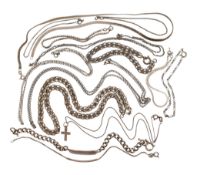 COLLECTION OF 925 & HALLMARKED SILVER JEWELLERY