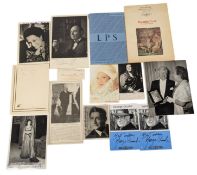 CLASSICAL MUSIC & OPERA - COLLECTION OF AUTOGRAPHS