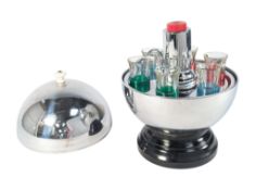 1960S 'BOWLING BALL' TABLETOP DRINKS DISPENSER / DECANTER