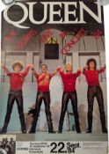 QUEEN - THE WORKS - ORIGINAL 1980S TOUR POSTER
