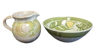 ALAN CAIGER-SMITH FOR ALDERMASTON POTTERY - LATE 20TH CENTURY TIN GLAZED EARTHENWARE