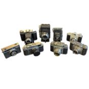 COLLECTION OF MID CENTURY CAMERAS